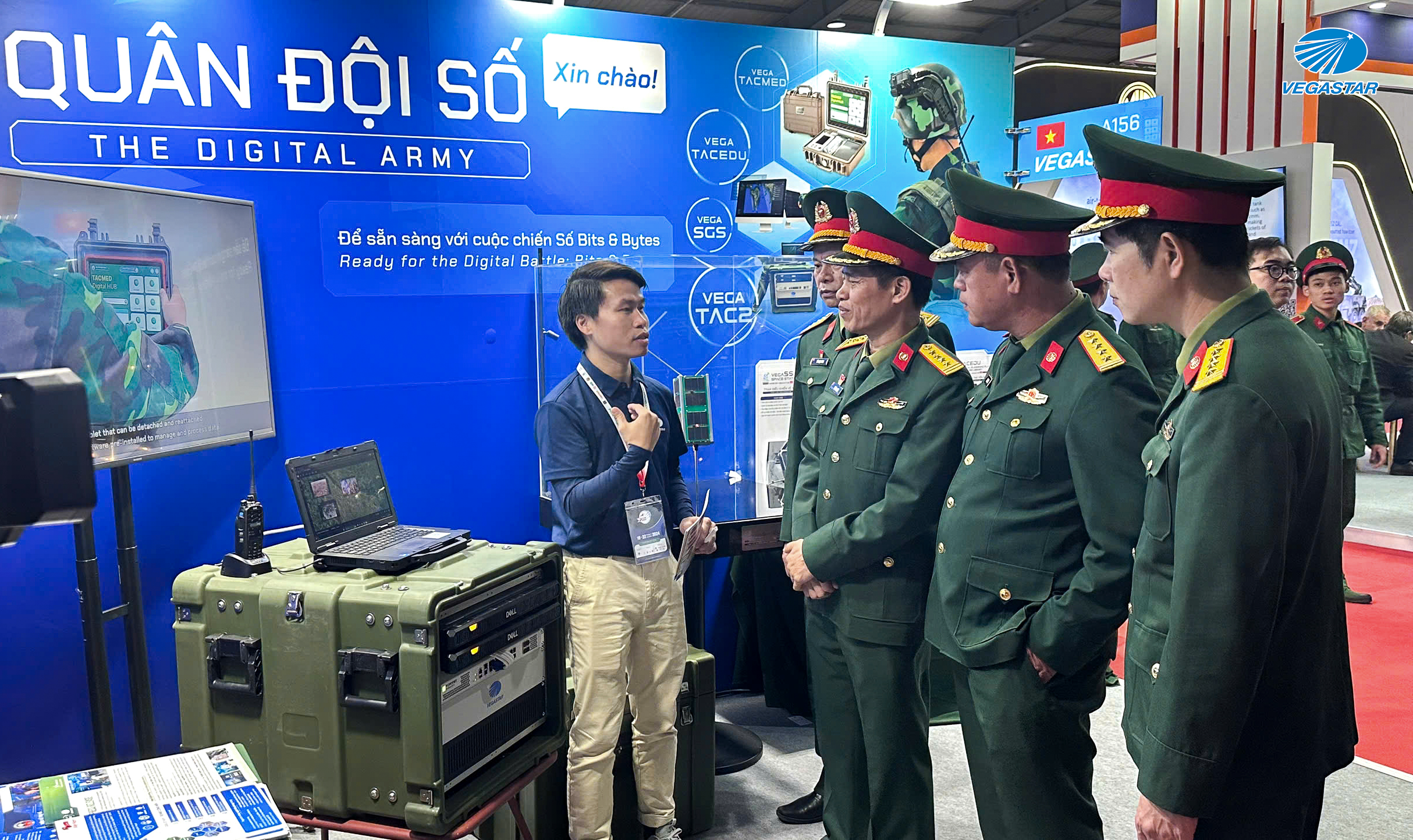 vega digital army vegastar vietnam defence expo 2024 2