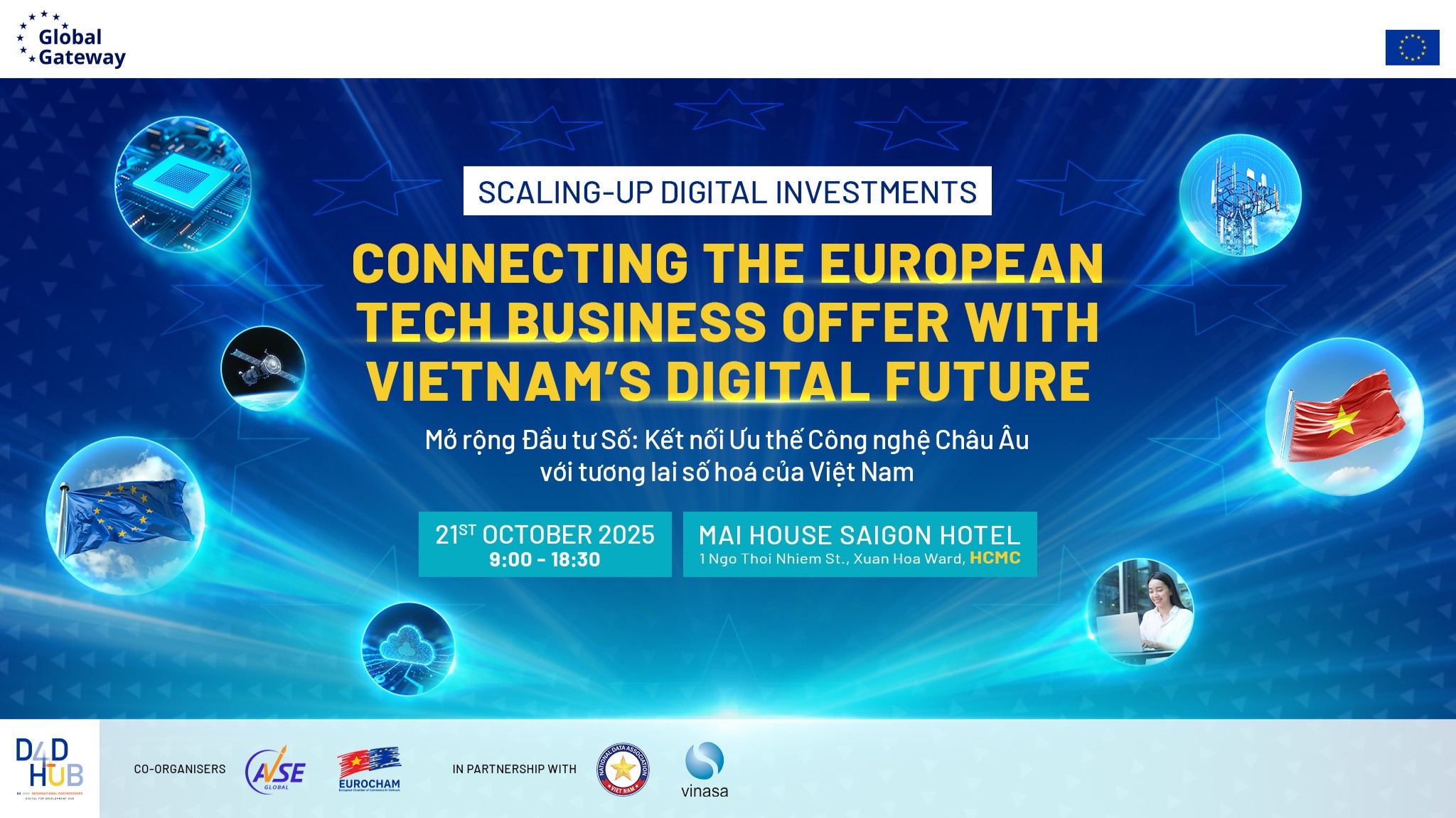 scale up digital investments 2025 EU vietnam